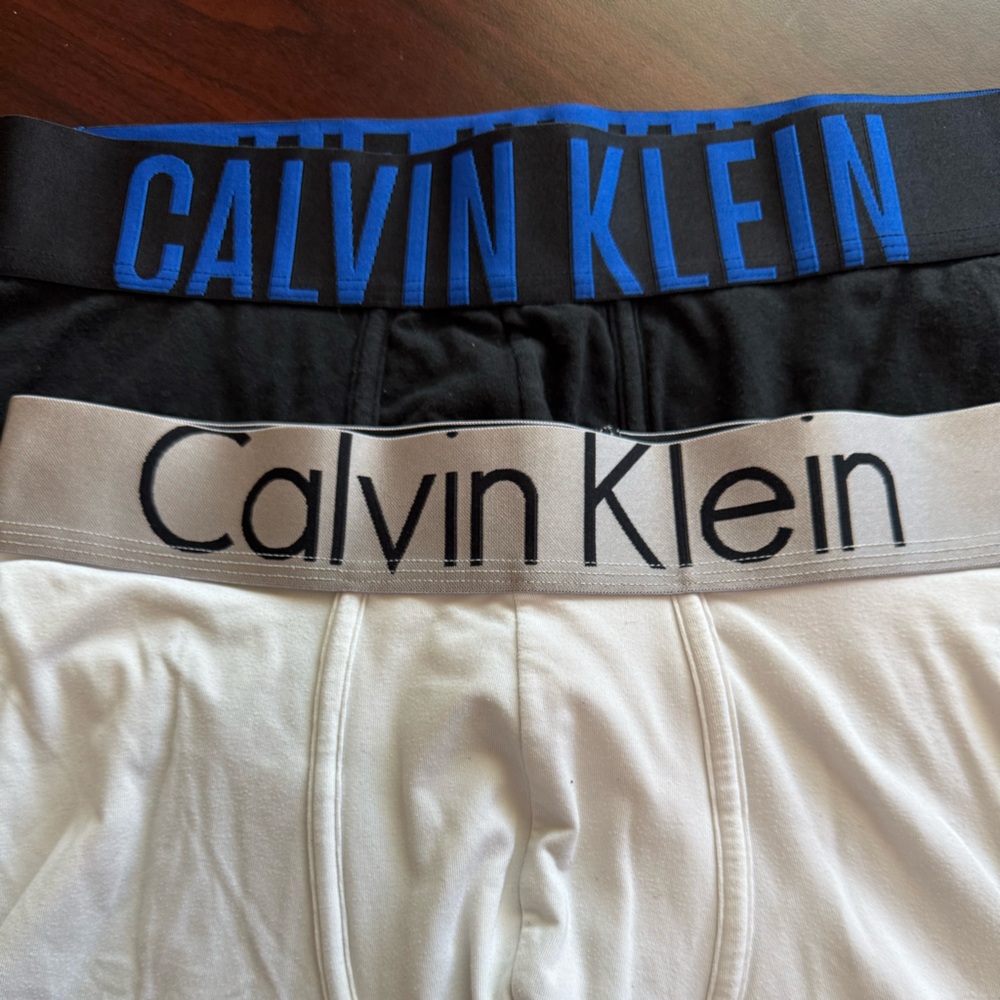 Calvin Klein Kids Black and White Shorts - Picture 7 of 8